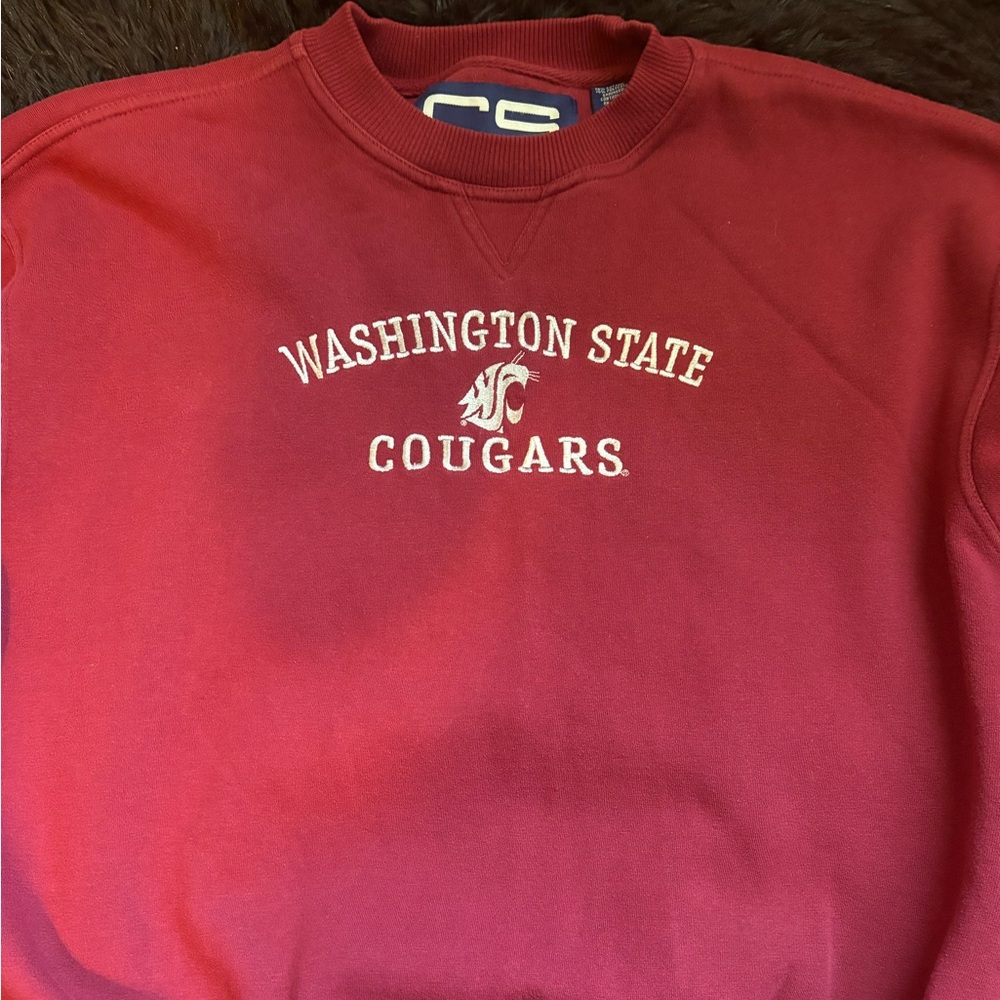 Vintage Washington State Cougars Sweatshirt Size Large